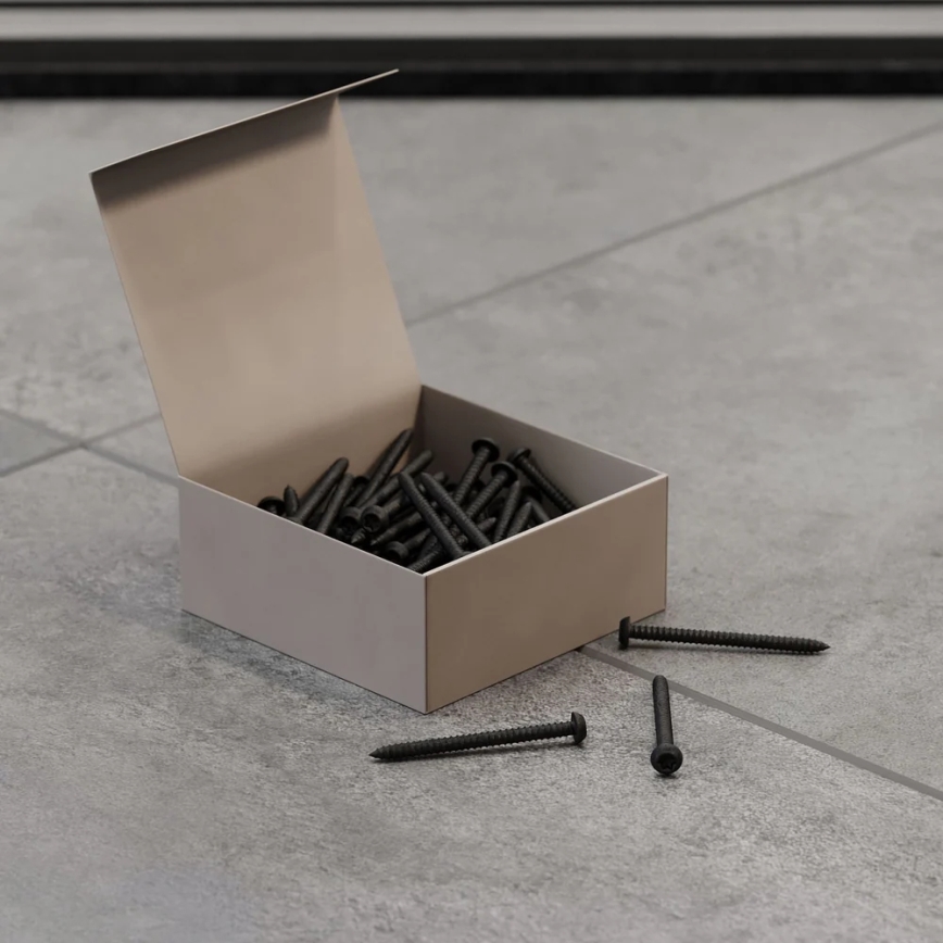 Set da 50 viti Torx T25 12 mm, verniciate nere