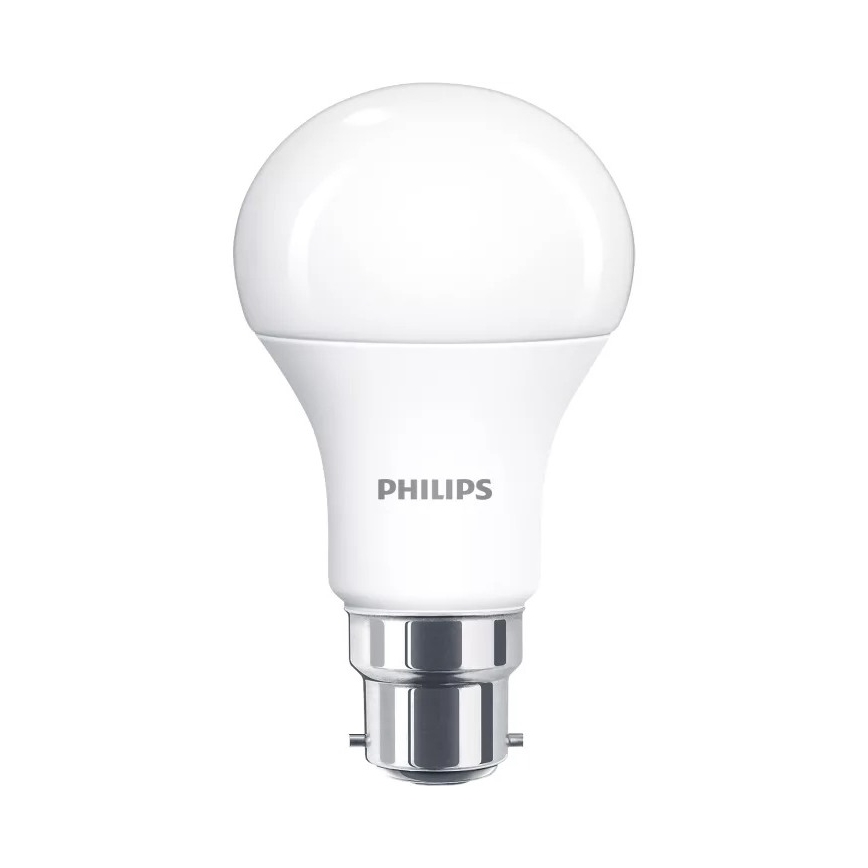 Set da 6 lampadine LED Philips A60 B22/13W/230V 2700K