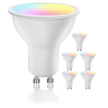 Set da 6 lampadine LED RGBW dimmerabili GU10/6,5W/230V 2700-6500K Wi-Fi - Aigostar