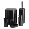 Set da bagno CARMEN 5 pz nero