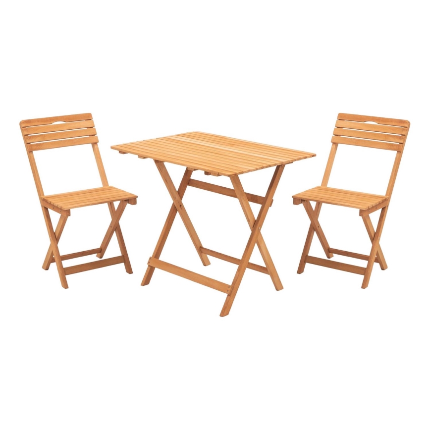 Set da balcone in faggio