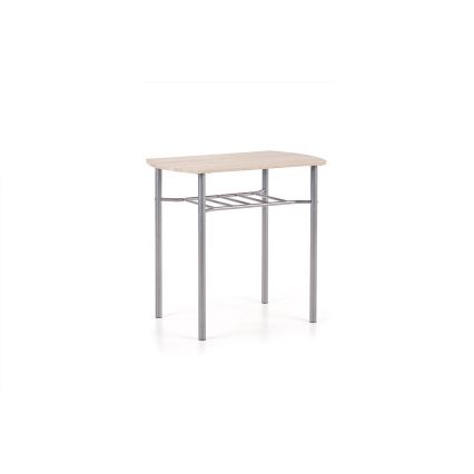 Set da balcone LANCE 82x50 cm metallo/rovere Sonoma