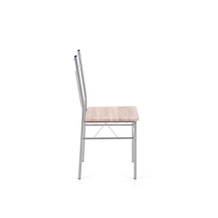 Set da balcone LANCE 82x50 cm metallo/rovere Sonoma