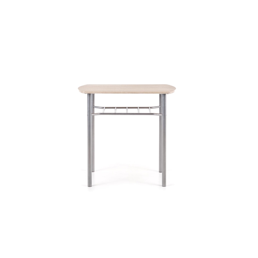Set da balcone LANCE 82x50 cm metallo/rovere Sonoma