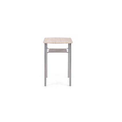 Set da balcone LANCE 82x50 cm metallo/rovere Sonoma