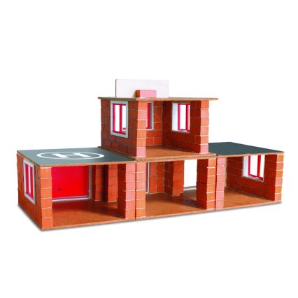 Set da costruzione Stazione dei pompieri, 220 pezzi