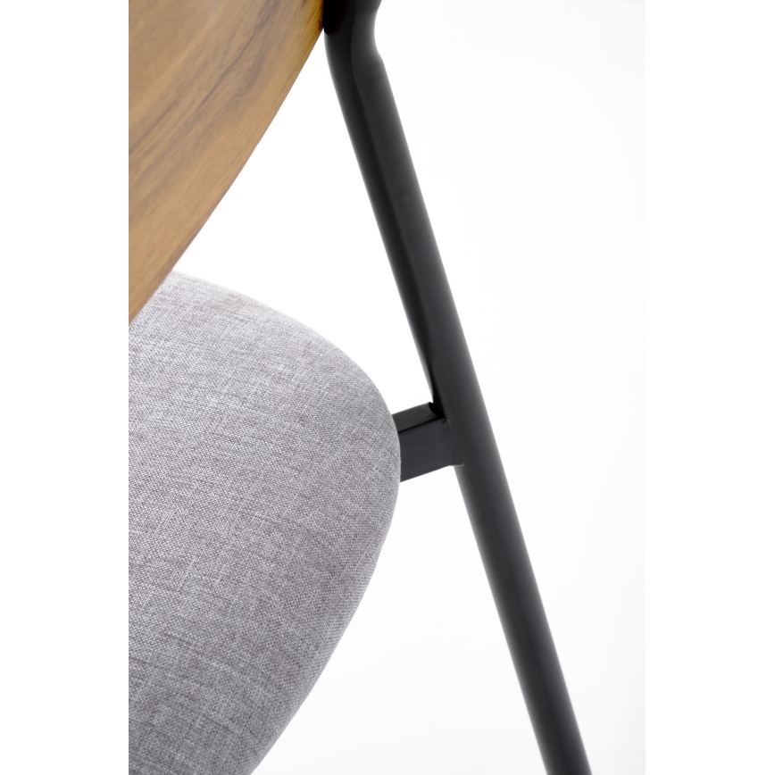 Set da pranzo NANDO 84x54 cm grigio/marrone/nero