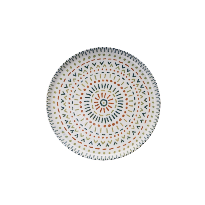 Set da tavola 12 pezzi multicolore/porcellana