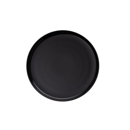 Set da tavola 12 pezzi nero/porcellana