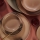 Set da tavola 16 pezzi marrone/beige/porcellana