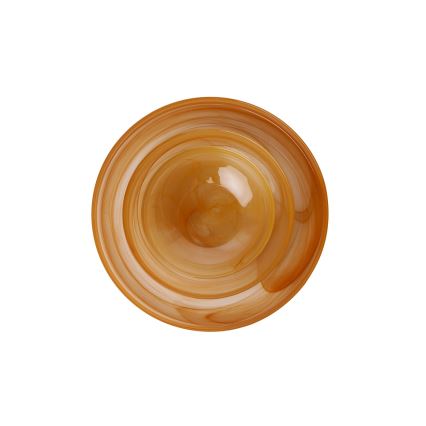 Set da tavola 18 pezzi arancione/vetro