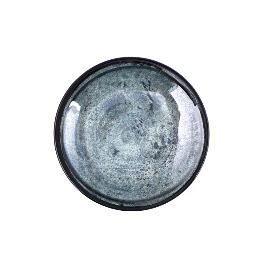 Set da tavola 18 pezzi blu/porcellana