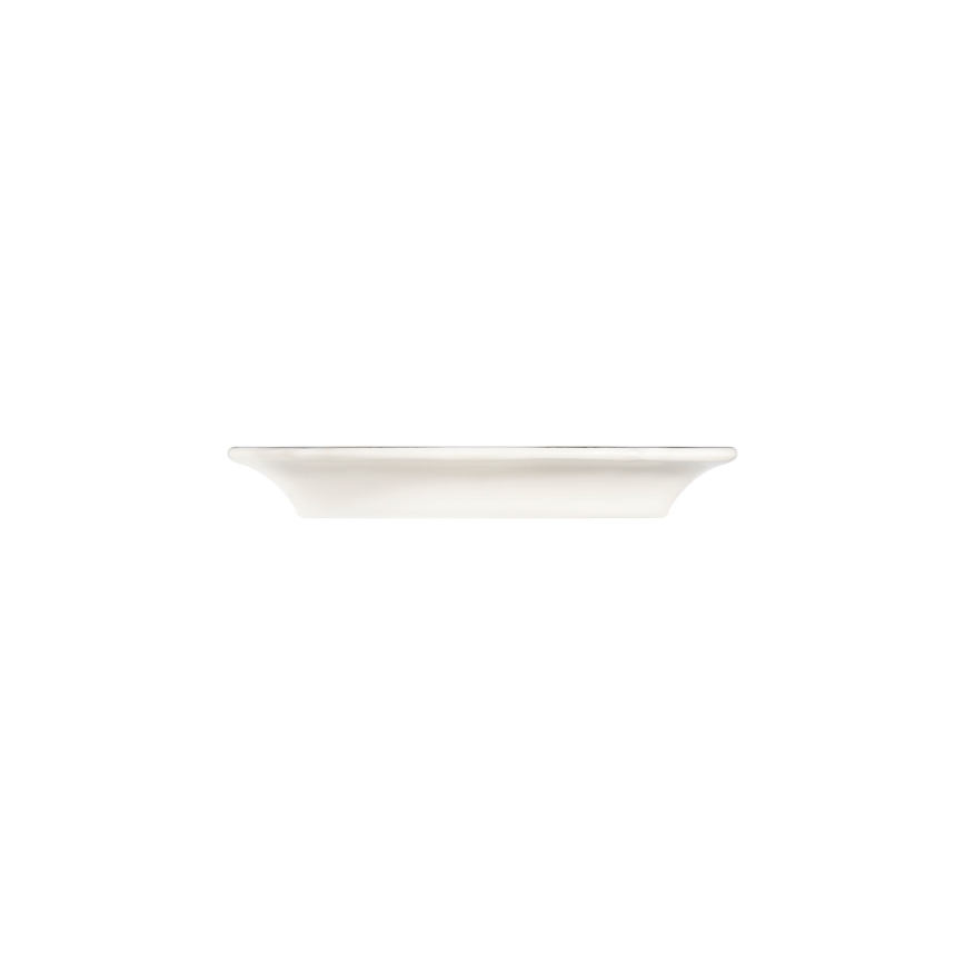 Set da tavola 18 pezzi crema/argento/porcellana