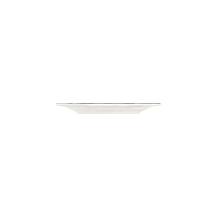 Set da tavola 18 pezzi crema/argento/porcellana