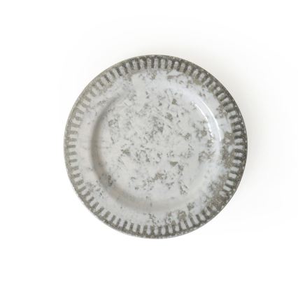 Set da tavola 18 pezzi grigio/ceramica