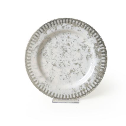 Set da tavola 18 pezzi grigio/ceramica