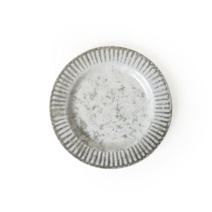 Set da tavola 18 pezzi grigio/ceramica