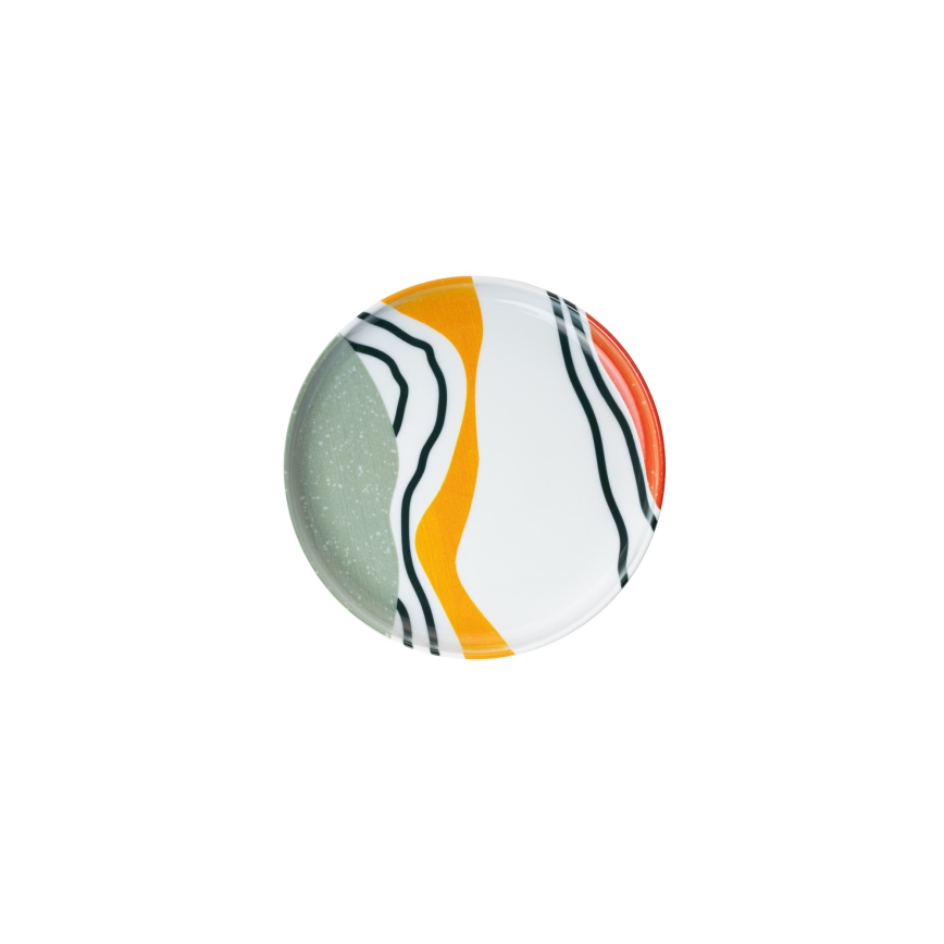 Set da tavola 18 pezzi multicolore/porcellana