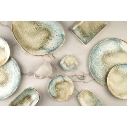 Set da tavola 18 pezzi multicolore/porcellana