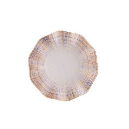 Set da tavola 24 pezzi, arancione in porcellana