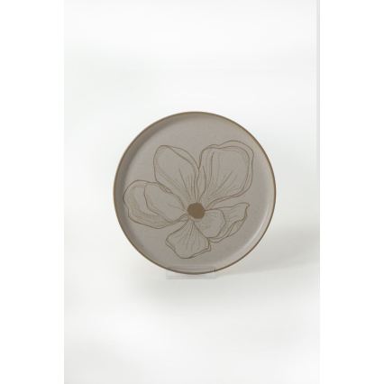Set da tavola 24 pezzi beige/ceramica