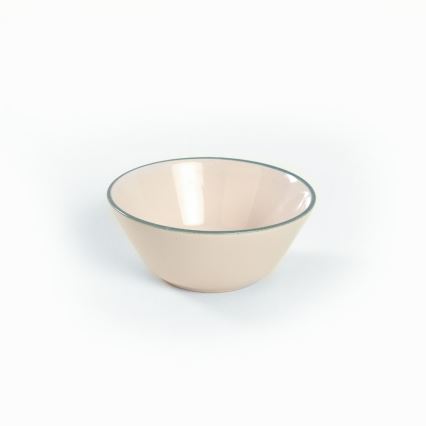 Set da tavola 24 pezzi beige/verde in gres