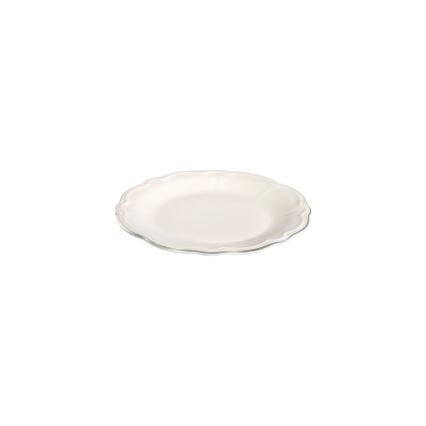 Set da tavola 24 pezzi bianco/argento/porcellana