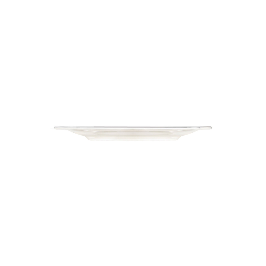 Set da tavola 24 pezzi bianco/argento/porcellana