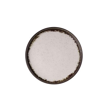 Set da tavola 24 pezzi bianco/marrone/porcellana