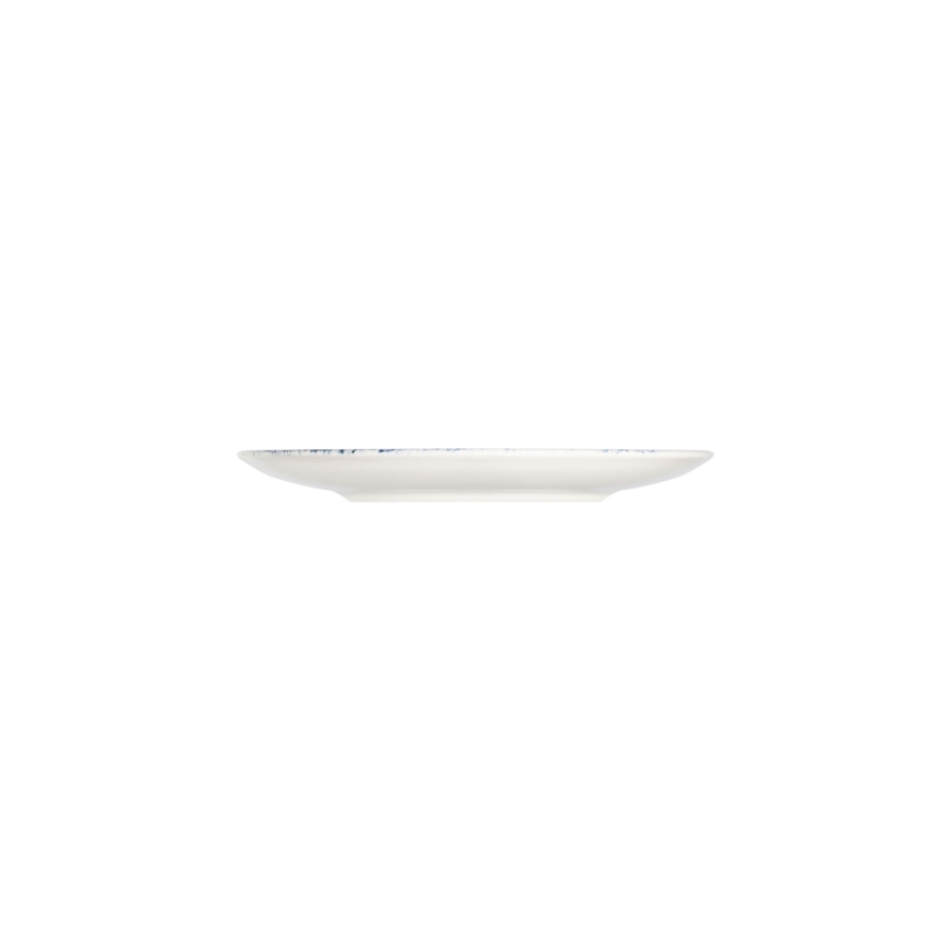 Set da tavola 24 pezzi bianco/rosso/blu /porcellana