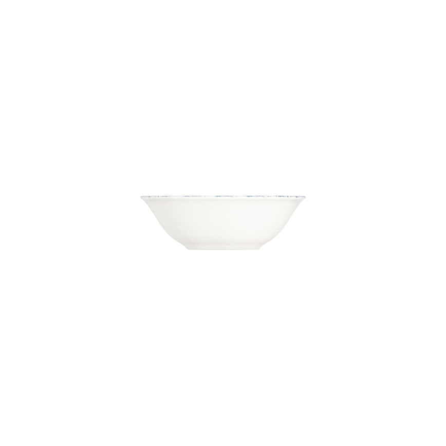 Set da tavola 24 pezzi bianco/rosso/blu /porcellana