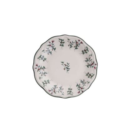 Set da tavola 24 pezzi bianco/verde/porcellana