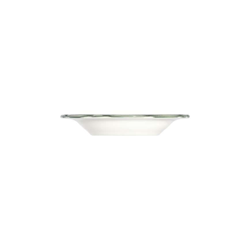 Set da tavola 24 pezzi bianco/verde/porcellana