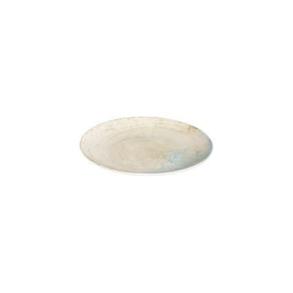 Set da tavola 24 pezzi, blu/beige, in porcellana