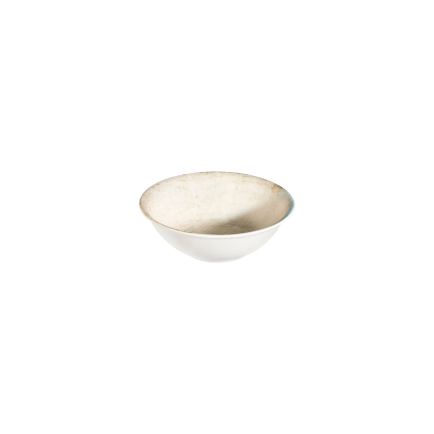 Set da tavola 24 pezzi, blu/beige, in porcellana