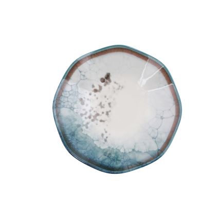 Set da tavola 24 pezzi blu/porcellana