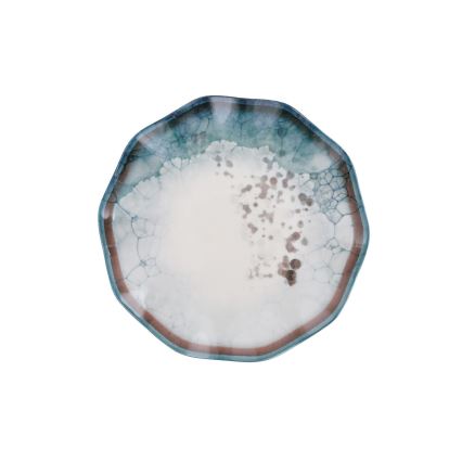 Set da tavola 24 pezzi blu/porcellana