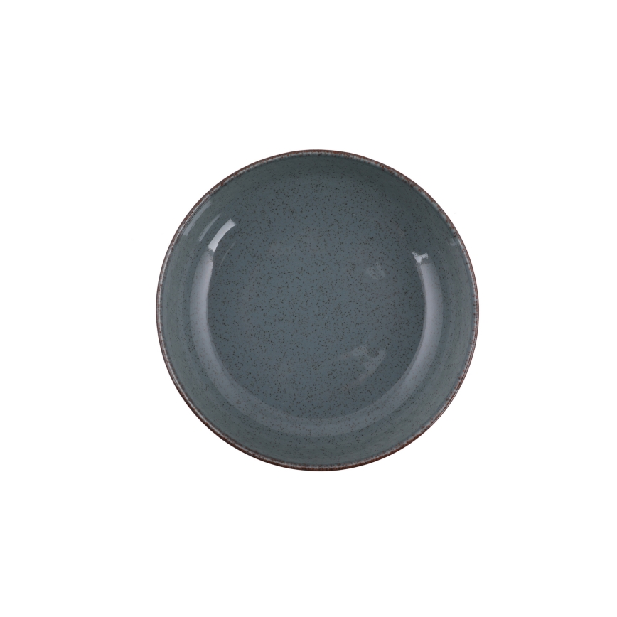 Set da tavola 24 pezzi blu/porcellana