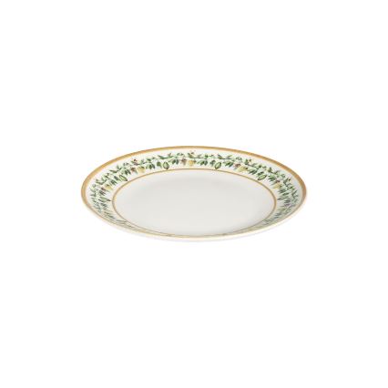 Set da tavola 24 pezzi crema/beige/verde/porcellana