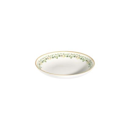 Set da tavola 24 pezzi crema/beige/verde/porcellana