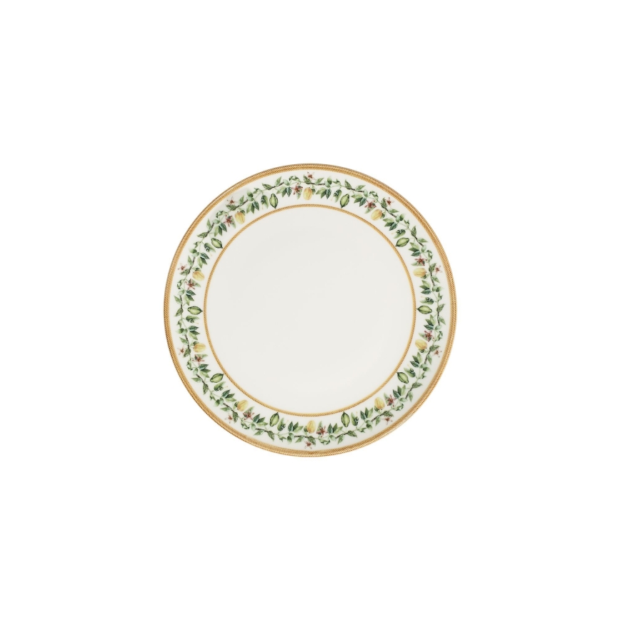 Set da tavola 24 pezzi crema/beige/verde/porcellana