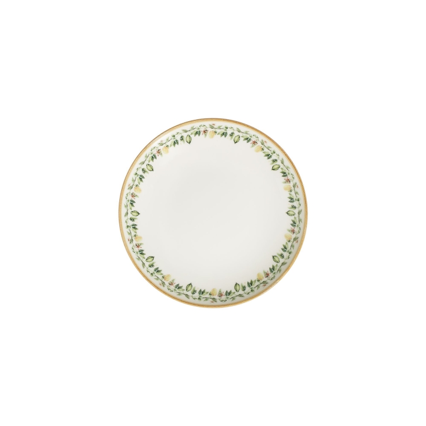 Set da tavola 24 pezzi crema/beige/verde/porcellana