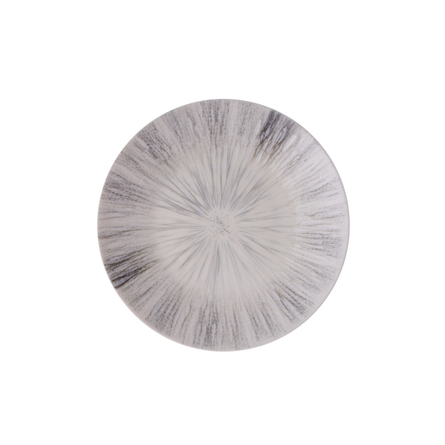 Set da tavola 24 pezzi grigio/porcellana