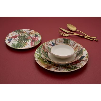 Set da tavola 24 pezzi multicolore/ceramica
