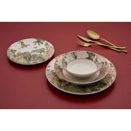 Set da tavola 24 pezzi multicolore/ceramica