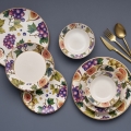 Set da tavola 24 pezzi multicolore/ceramica
