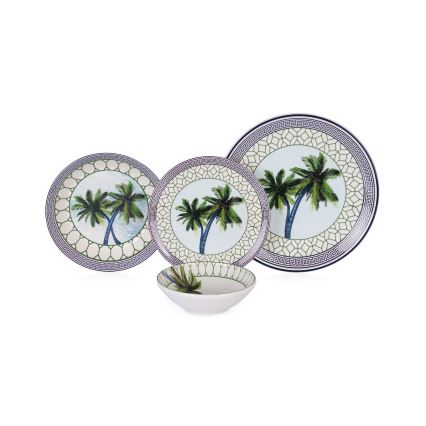 Set da tavola 24 pezzi multicolore/ceramica