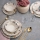 Set da tavola 24 pezzi multicolore/ceramica