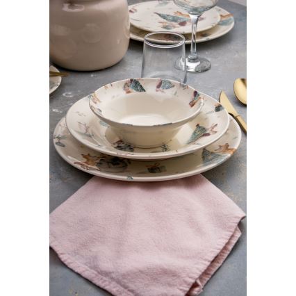Set da tavola 24 pezzi multicolore/ceramica