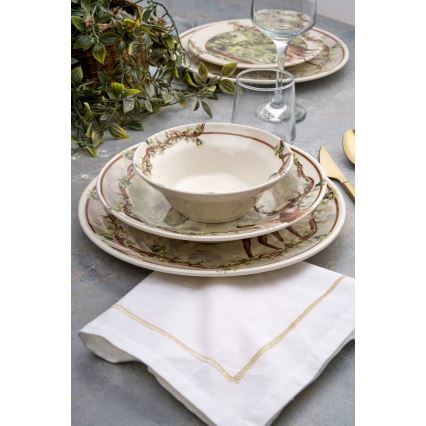 Set da tavola 24 pezzi multicolore/ceramica